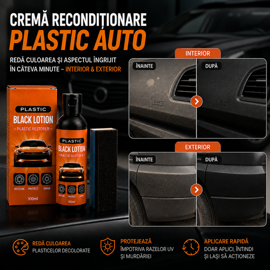 Cremă Recondiționare Plastic Auto