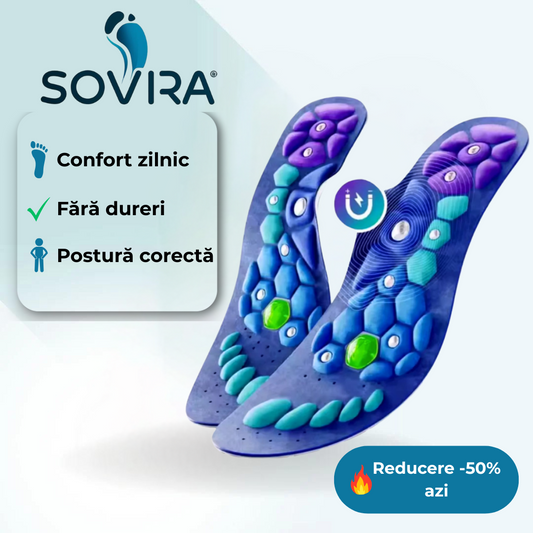 Sovira® – Tălpici terapeutici pentru dureri de spate și picioare
